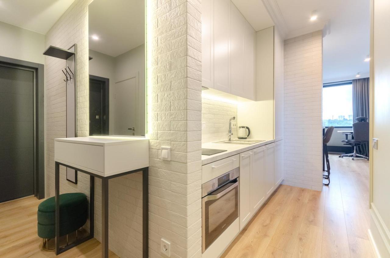 Petrovdom Apartment 183А-183B In Rc New York Concept House, 74 Antonovycha Street Kiev Bagian luar foto