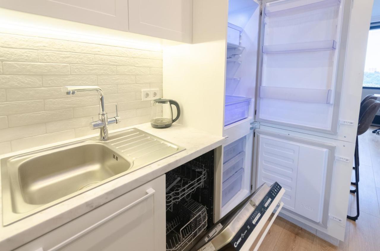 Petrovdom Apartment 183А-183B In Rc New York Concept House, 74 Antonovycha Street Kiev Bagian luar foto
